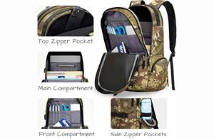 Free sample Trendy <b>Cool</b> Blue Street Style Large Capacity Wholesale Custom Mens Skateboarding <b>Bag</b> Skateboard <b>Backpack</b> - Product Image 3