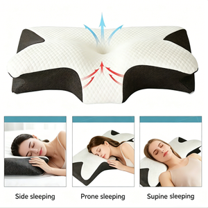 <span class=keywords><strong>Cuscino</strong></span> Ergonomico di Lusso a Forma di Farfalla in Memory Foam, <span class=keywords><strong>Cuscino</strong></span> da Letto Personalizzabile per Supporto Cervicale e Dolore al Collo - Product Image 1