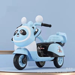 Electric Tricycle For Kids 12V Pink Panda Design 3 Wheels Child Ride On Vehicle Age 1-6 Years Old - Product Image 3