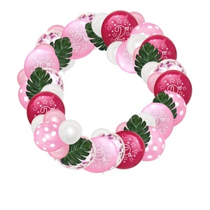 Set di ghirlande ad arco di palloncini di <span class=keywords><strong>compleanno</strong></span> 1th Set di catene di palloncini di seconda corona per Baby Shower - Product Image 6