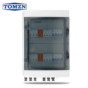 Solar-Photovoltaik-PV-Combiner-Box mit Blitzschutz, 6 Eingänge, 2 Ausgänge, DC 1000V, Sicherung, MCB, SPD, wasserdichte Box IP65, 24-Wege - Product Image 1