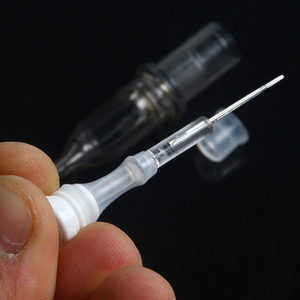 Aghi per Tatuaggio <span class=keywords><strong>MONA</strong></span> Universali Sterilizzati con Cartuccia Rotonda, Sistema a Membrana per Sopracciglia Ombré e Powder Brows, Aghi RL RS RM M1 - Product Image 4