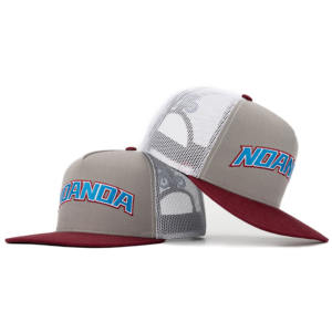 <span class=keywords><strong>NOANOA</strong></span> Casquette en coton tissu de bonne qualité personnalisée Casquette de camionneur à 5 panneaux avec broderie de logo - Product Image 1