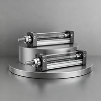 QIANRUI CFK50 Sistema de Guía Lineal CNC de Alta Precisión en Aleación de Aluminio-Magnesio, Módulo Robótico con Rodamiento de Bolas y Tornillo de Bolas, 6 kg