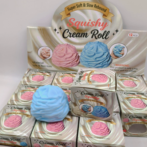 Juguete Antiestrés de Espuma Viscoelástica con Forma de Pastel, Caja Sorpresa, Material TPR, Diseño Colorido - Product Image 4