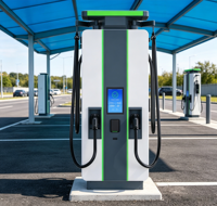 Nouvelle station de recharge pour véhicules électriques certifiée CE/CB Eway 160-480 kW CCS2/CHAdeMO/GBT Chargeur rapide DC pour parking commercial