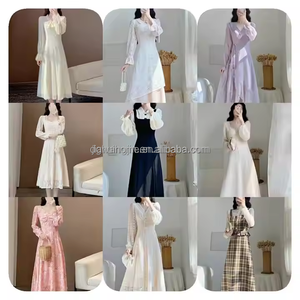 Vestido Largo Elegante sin Tirantes para Mujer, con Volantes, Espalda con Cordones, Abertura Alta, Ajustado, para Eventos Formales, Bodas y Graduaciones - Product Image 6