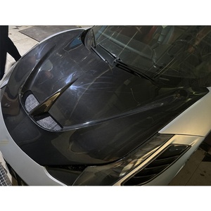 Kit de decoración protectora para el capó del motor de fibra de carbono para Ferrari 458, modificación y actualización de automóviles 2011-2016 - Product Image 5