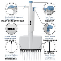 Micropipette manuelle XZ LAB SUPPLIES 1000 µl, monocanal, réglable, en plastique, haute précision, autoclavable