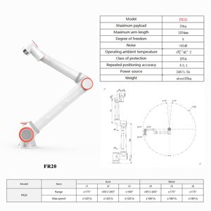 Robot Colaborativo de Soldadura Láser y Pulverización de Recubrimientos de 6 Ejes FR10 FR20, para Pintura Automotriz, Nuevo y en Oferta - Product Image 5