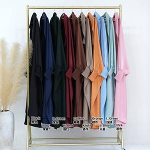 Vente en gros Hijab musulman <span class=keywords><strong>pour</strong></span> femme Dubaï Robe Abaya Jilbab au-dessus de la tête <span class=keywords><strong>pour</strong></span> filles et enfants Prière Jilbab <span class=keywords><strong>maman</strong></span> et enfants <span class=keywords><strong>une</strong></span> pièce sur toute la longueur - Product Image 5