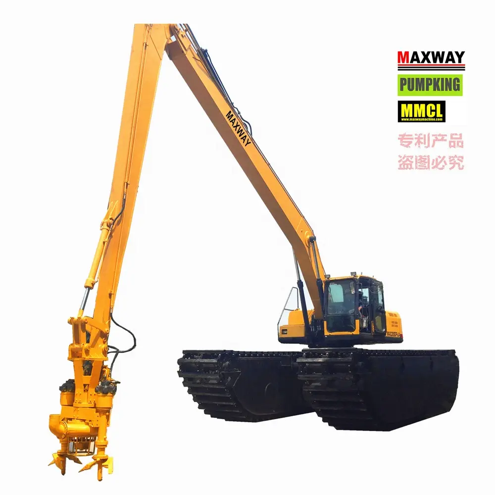 XE200 Máy Xúc Đổ Bộ Với Máy Cắt Chìm Thủy Lực NẠO VÉT Máy Bơm Cát, Model: MAX220SDP-LA