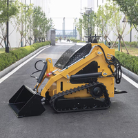 Chargeuse compacte sur chenilles Kubota T360 avec moteur chinois, haute efficacité pour l'aménagement paysager et les travaux d'excavation