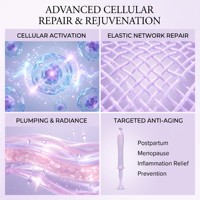 Gel vaginal à base de plantes pour resserrer le vagin, antibactérien, contrôle des odeurs, anti-inflammatoire, extraits naturels de plantes, formule sûre