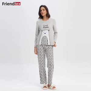 Ensemble de <span class=keywords><strong>pyjama</strong></span> à taille élastique, vêtements de nuit à manches longues, polaire, vêtements de loisirs brodés, <span class=keywords><strong>pyjama</strong></span> d'hiver - Product Image 3