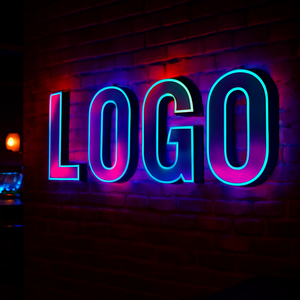 Design gratuito personalizzare <span class=keywords><strong>Led</strong></span> RGB lettere segno negozio all'aperto Bar KTV canale lettere logo segno per le imprese - Product Image 1