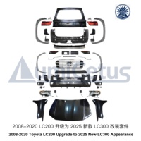 Kit de carrosserie avec phares LED pour la mise à niveau du Land Cruiser LC200 au look LC300 (2016-2022) - Conversion de l'ancien au nouveau