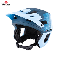 Casque intégral VMAXET certifié CE pour VTT adulte, visière large, léger (300g), 15 aérations, conçu pour les VTT de trekking et de trail - Protection de la tête