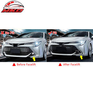 Adapté pour Toyota Corolla Auris 22-25, lèvre de pare-chocs avant, spoiler ABS, séparateur noir brillant, accessoire extérieur de haute qualité - Product Image 2