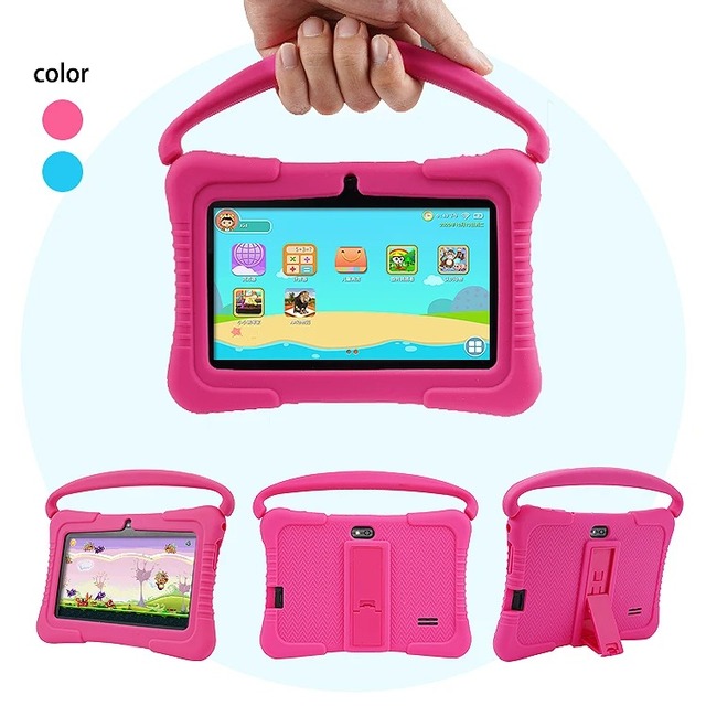 New 7-Inch Children's Educational Tablet Computer Wi-Fi Allwinner Quad Core Android 11 Processor for Learning Gaming Best Gift