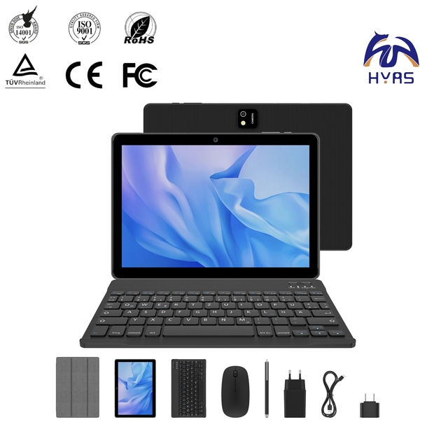 Factory Direct 10.1-inch Octa Core A523 Android 14 Tablet 12+512GB 6000mAh OEM Available Multi-functional Use Office Business