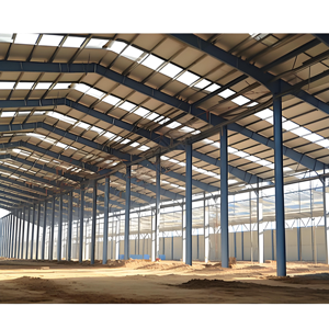 Almacén Prefabricado de Estructura de Acero Moderna de Bajo Costo con Paneles Aislantes en Venta - Product Image 5