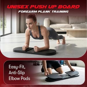 HAVENITY Tabla <span class=keywords><strong>de</strong></span> Ejercicios y Flexiones 22 en 1 con Bandas <span class=keywords><strong>de</strong></span> Resistencia, Entrenador <span class=keywords><strong>de</strong></span> Core, Almohadillas <span class=keywords><strong>de</strong></span> Espuma Plegables para Codos, Equipo <span class=keywords><strong>de</strong></span> Gimnasio en Casa para Unisex - Product Image 2