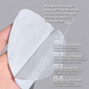 Mascarilla Facial Hidratante de Doble Capa con Lámina de Oro y Plata, Venta al por Mayor, Marca Privada OEM, Proveedor de Productos para el Cuidado de la Piel - Product Image 3