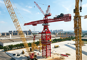 <span class=keywords><strong>Grue</strong></span> à flèche plate de 760 tonnes et 23000 tonnes de charge utile, modèle XGT23000-760S, la plus grande pour la construction de ponts - Product Image 5