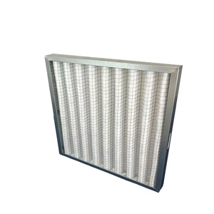 กรองอากาศ Kres แบบจีบพร้อมกรอบอะลูมิเนียมสำหรับการกรองอากาศ - Product Image 4