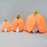 Jouets en peluche lapin mignon en forme de fruit, lapin en peluche avec carotte, pour décorations de fête de Pâques et cadeaux d'anniversaire