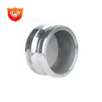 Raccord rapide hydraulique en aluminium de type B avec joint en caoutchouc
