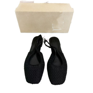 Sandalias Tejidas Hechas a Mano para Mujer, Sandalias Planas con Tira Trasera de Malla, Zapatos Transpirables de Malla, Zapatos Casuales de Verano con Punta Cerrada, Bailarinas - Product Image 3