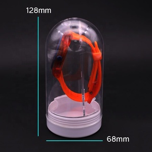 Chất lượng cao tùy chỉnh vòng nhựa trong suốt bao bì hộp đồng hồ sang trọng cứng nhắc trường hợp cho đồng hồ lưu trữ - Product Image 3