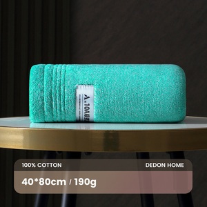Toalla de Terciopelo Coral Bordada Antibacteriana de Grado 10A, Secado Rápido, con Logotipo, para Madres y Bebés, de Lujo Ligero, para Parejas, Uso Doméstico - Product Image 2