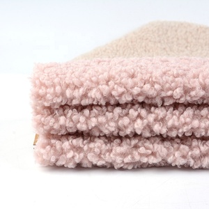 Polyester Đan Dày Tùy Chỉnh Cá Nhân Hóa Từ Lãng Phí Lưới Đánh Cá Tái Chế Sherpa Fleece Terry Vải Cho Quần Áo - Product Image 4