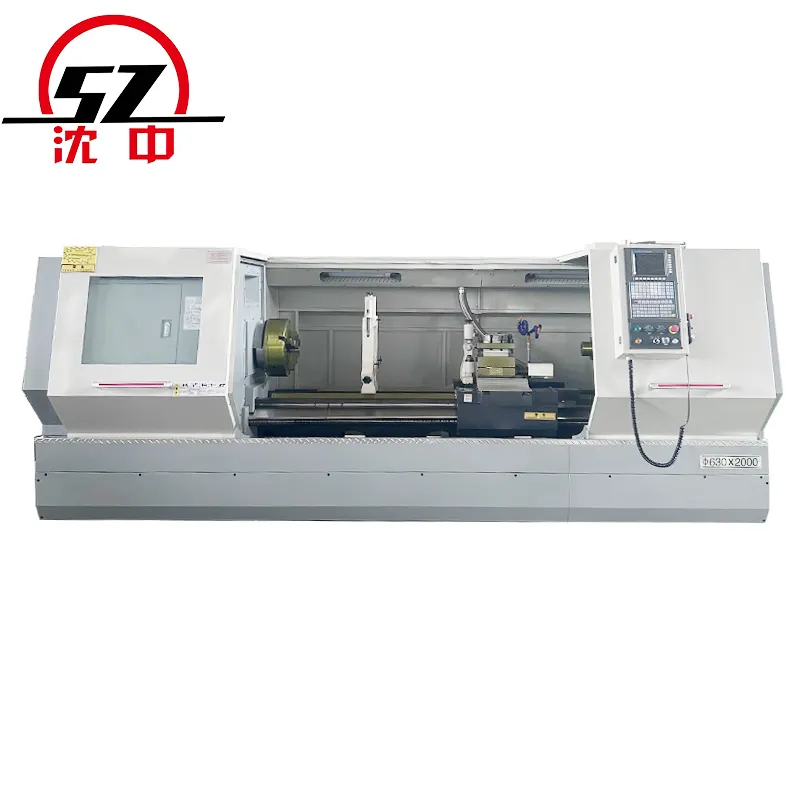 Hot sale high quality CK6163 CNC horizontal lathe for metal workpiece