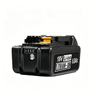 Para Paquetes de Baterías de Litio de 18 V BL1860B 4-6.0 Ah, Paquete de Baterías Recargables, Compatible con BL1850 BL1840 BL1830 - Product Image 2