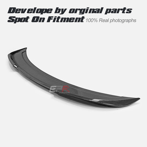 สปอยเลอร์หลังแบบ Duckbill สำหรับ FORD Mustang GT S650 H ปี 2024 ทำจากคาร์บอนไฟเบอร์ แบบเปลี่ยนแทนของเดิม ชั้นเดียว ผิวขัดเงา - Product Image 5