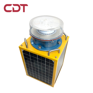 Luz de advertencia de avión <span class=keywords><strong>Led</strong></span> <span class=keywords><strong>solar</strong></span> Luz De Torre <span class=keywords><strong>Baliza</strong></span> Intensidad media Tipo B Luz de obstrucción intermitente roja - Product Image 4
