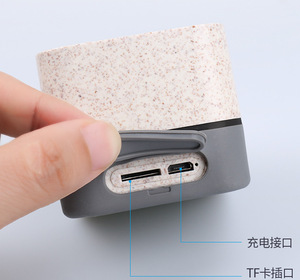 Âm nhạc âm thanh 5 Wát Powered RGB điện tử tiện ích mini <span class=keywords><strong>Cube</strong></span> Loa di động ra cửa silicon loa với tùy chỉnh kinh doanh Led Logo - Product Image 3