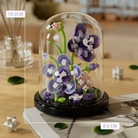 Kit de fleurs DIY pour 6 ans et plus, jouet éducatif, blocs de construction de roses éternelles, anti-stress, décoration intérieure, cadeaux artisanaux pour enseignants, enfants, elle