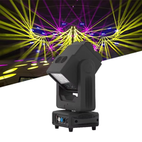 XINQIYI LITE 4X60W Double Sided Moving Head RGBW 4 en 1 LED Éclairage d'effet de scène pour DJ, discothèques, événements, spectacles, clubs, bars