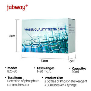 30 мл 2 бутылки для очистки сточных вод для измерения температуры воды комплект реагент набор для тестирования воды для аквакультуры фосфат Тест-Комплект - Product Image 2