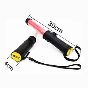 Magnetic LED Semáforo Baton Road Safety Traffic Torch Wand - Product Image 3