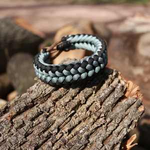 Bracelet Paracord Sanctifié Réglable Fait Main Véritable 550 7 Noyau Paracord Bracelet <span class=keywords><strong>Camping</strong></span> - Product Image 4