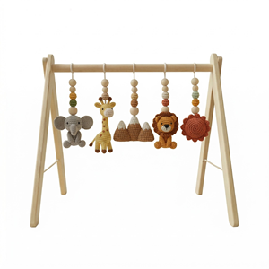 Cheval à bascule en bois pour <span class=keywords><strong>bébé</strong></span>, usage domestique, aire de jeux écologique et sûre pour tout-petits, jouets pour nouveau-nés de 0 à 12 <span class=keywords><strong>mois</strong></span>, vente en gros - Product Image 1