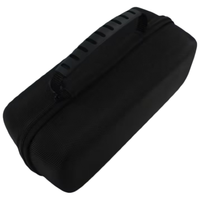 Étui de rangement de voyage en EVA antichoc, anti-poussière, résistant à l'eau, avec fermeture éclair, organisateur de rangement numérique, sac de rangement numérique noir pratique