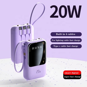 Power Bank <span class=keywords><strong>20000</strong></span> mAh Mini Power Bank 20000mAh Piccolo Caricabatterie Portatile Ricarica Rapida 22.5W - Product Image 2
