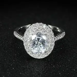女性银戒指心形祖母绿24K 18k黄金套装定制锦标赛925纯银订婚天然石手指魅力戒指